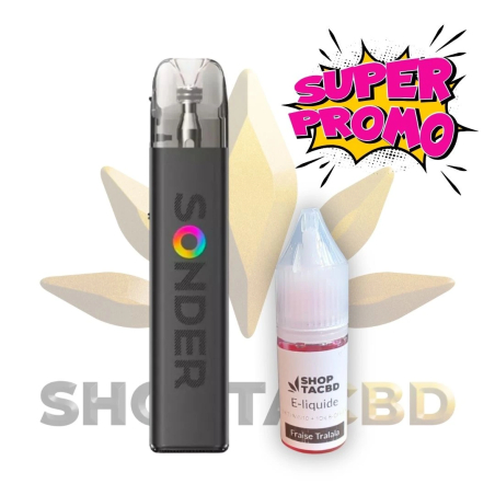 Starter Kit - E-liquide THV N10 - Pod Geekvape Sonder Q2 - THV N10