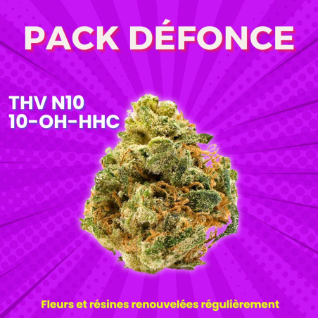 Pack THV N10 + 10-OH-HHC + 8-OH-HHC vendu par CBD Shop Shoptacbd Paris