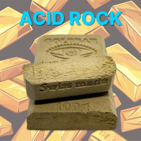Résine CBD Goldbar 420 Acid Rock - Hash CBD Goldbar 420 - Résine CBD - Livraison CBD - Boutique CBD Paris