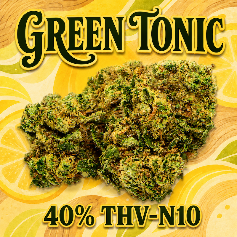 Fleur THV N10 Green tonic - THV N10 pas cher - Boutique THV N10 Shoptacbd Paris