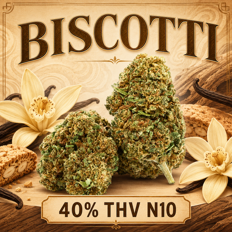 ‼️ EXTREME | Fleur 40% THV N10 Biscotti