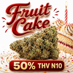 ‼️ EXTREME | Fleur 50% THV N10 Fruit Cake