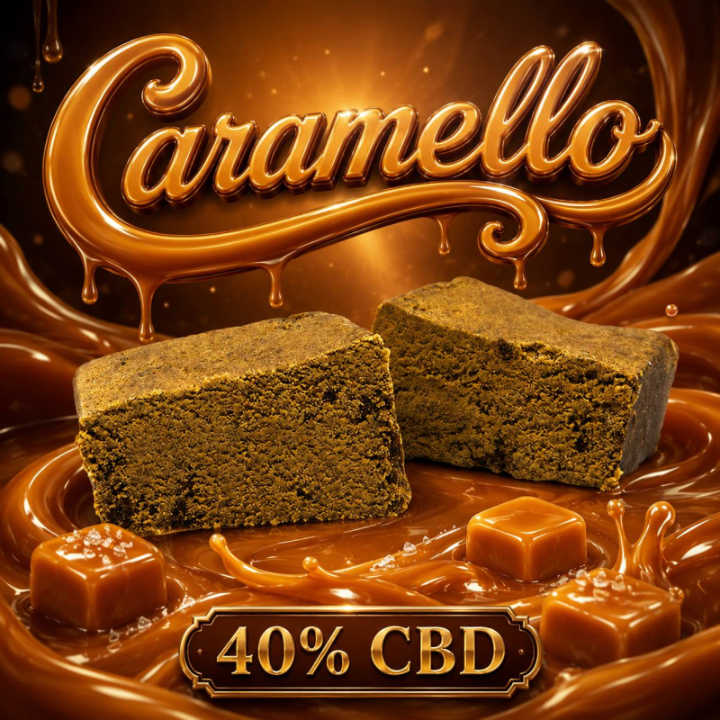 Résine CBD - Caramello