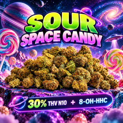 Fleur 30% THV N10 + 8-OH-HHC Sour Space Candy