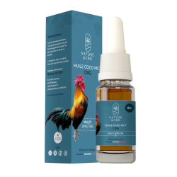 Huile de CBG Nature et CBD coco MCT 6% 10ML