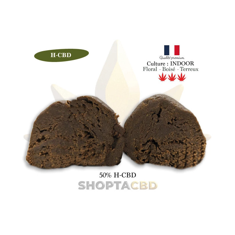 Résine HHC L'Olive au taux de 50% HHC proposée par votre CBD shop Shoptacbd Résine HHC L'Olive au taux de 50% HHC proposée par votre CBD shop Shoptacbd