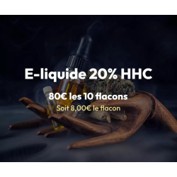 10 E-liquides 20% HHC Big PROMO