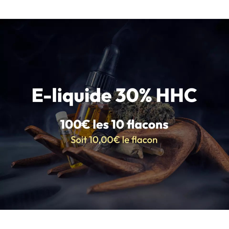 10 E-liquides 30% HHC Big PROMO