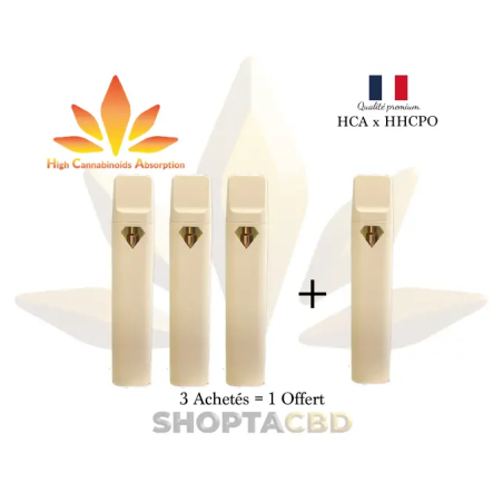 Pack Pod HCA + HHCPO vendu par CBD Shop Shoptacbd
