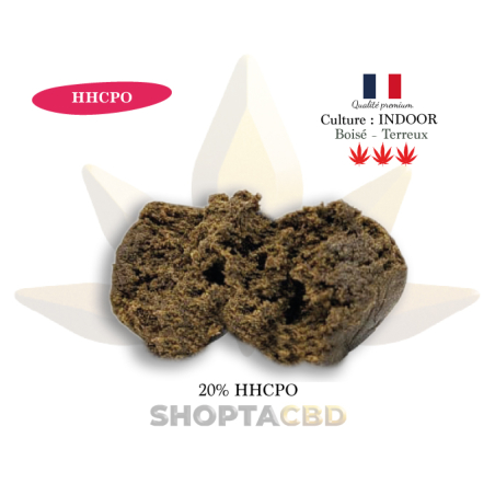 Résine HHCPO Olivette vendue par CBD Shop Shoptacbd