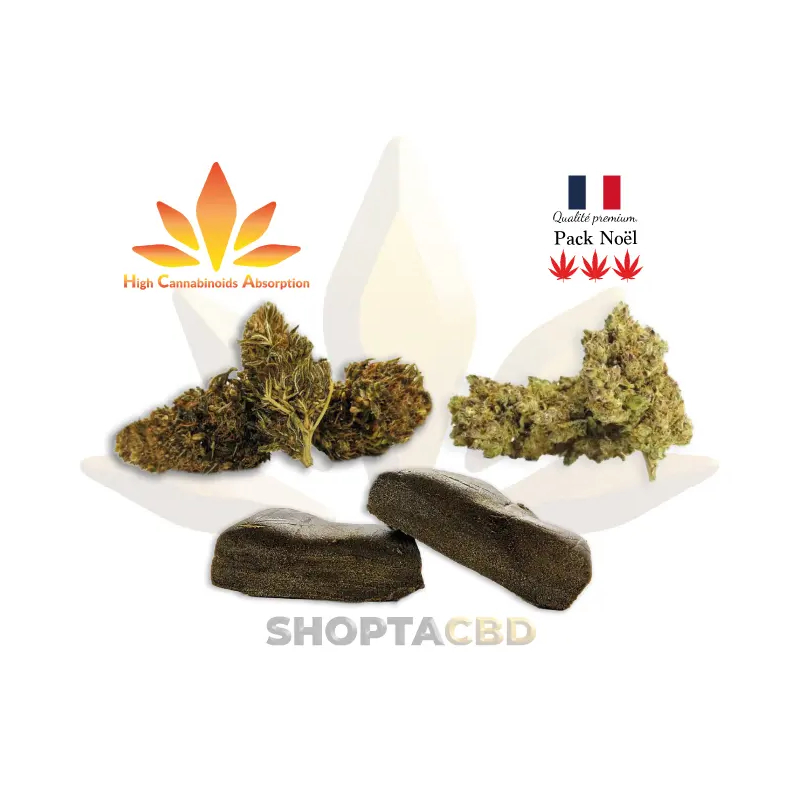 Pack HCA Noël vendu par CBD Shop Shoptacbd Pack HCA Noël vendu par CBD Shop Shoptacbd