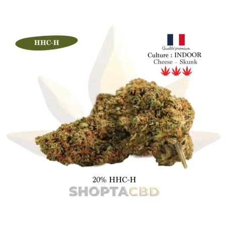 Fleur HHCH Cheese vendue par CBD Shop Shoptacbd