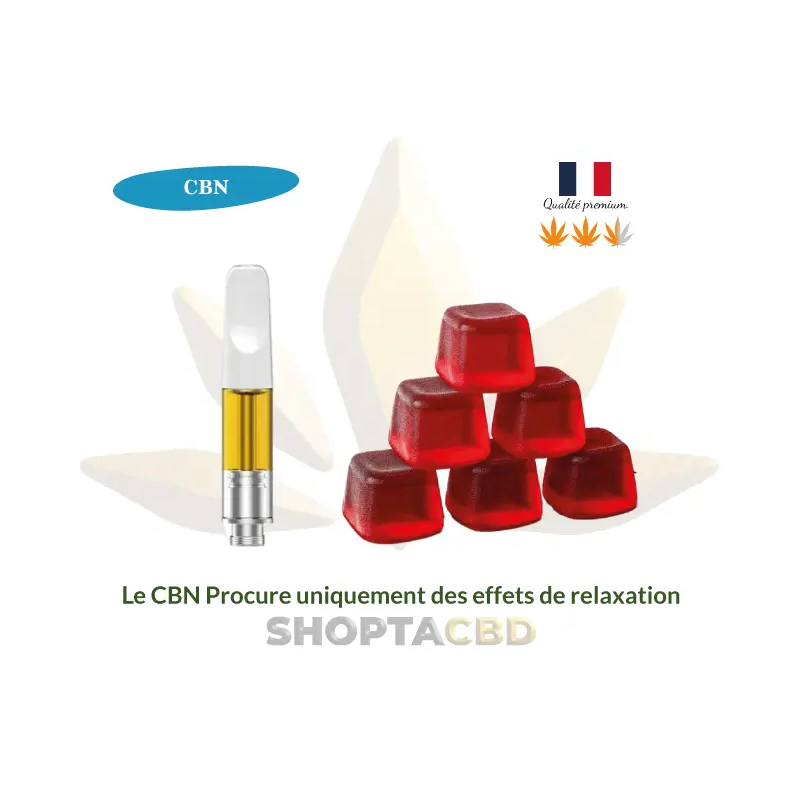 Pack CBN Cannabinol vendu par CBD Shop Shoptacbd Pack CBN Cannabinol vendu par CBD Shop Shoptacbd