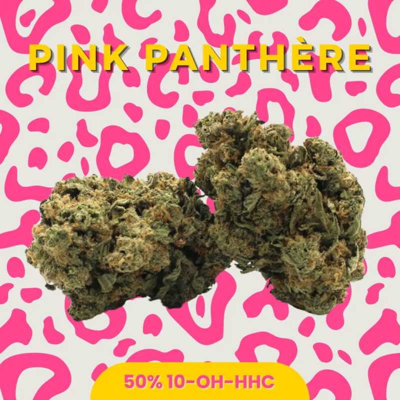 Fleur 50% 10-OH-HHC Pink Panthère