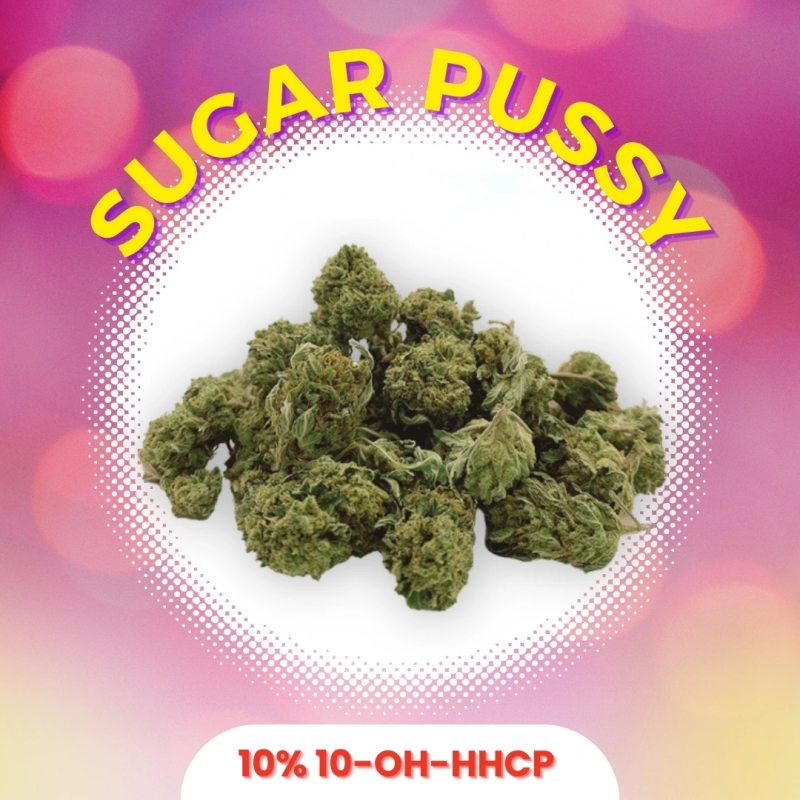 Fleur 10-OH-HHCP Sugar Pussy 10% 10-OH-HHCP vendu par CBD Shop Shoptacbd Paris. 10-OH-HHCP pas cher, THV N10, 10-OH-HHC Fleur 10-OH-HHCP Sugar Pussy 10% 10-OH-HHCP vendu par CBD Shop Shoptacbd Paris. 10-OH-HHCP pas cher, THV N10, 10-OH-HHC