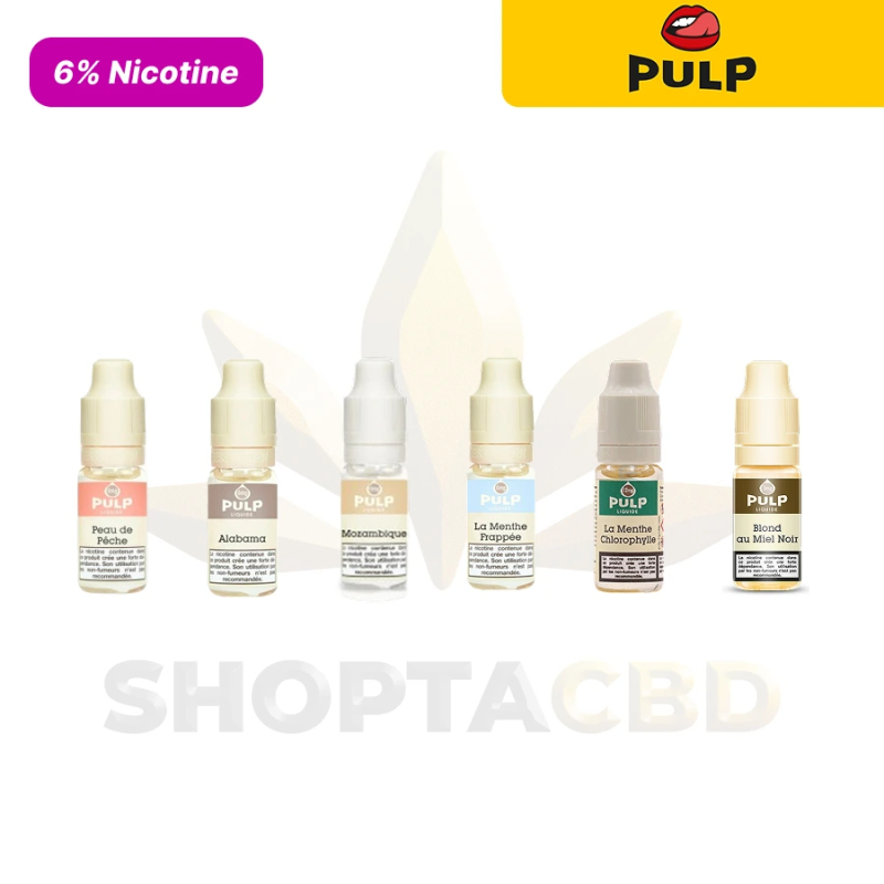 Pulp E liquide 6mg - E liquide Pulp 10ml - E liquide Français - E liquide pas cher Pulp E liquide 6mg - E liquide Pulp 10ml - E liquide Français - E liquide pas cher