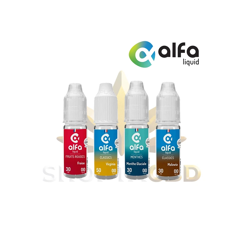 E liquide Alfaliquid | Pack de 10 flacons