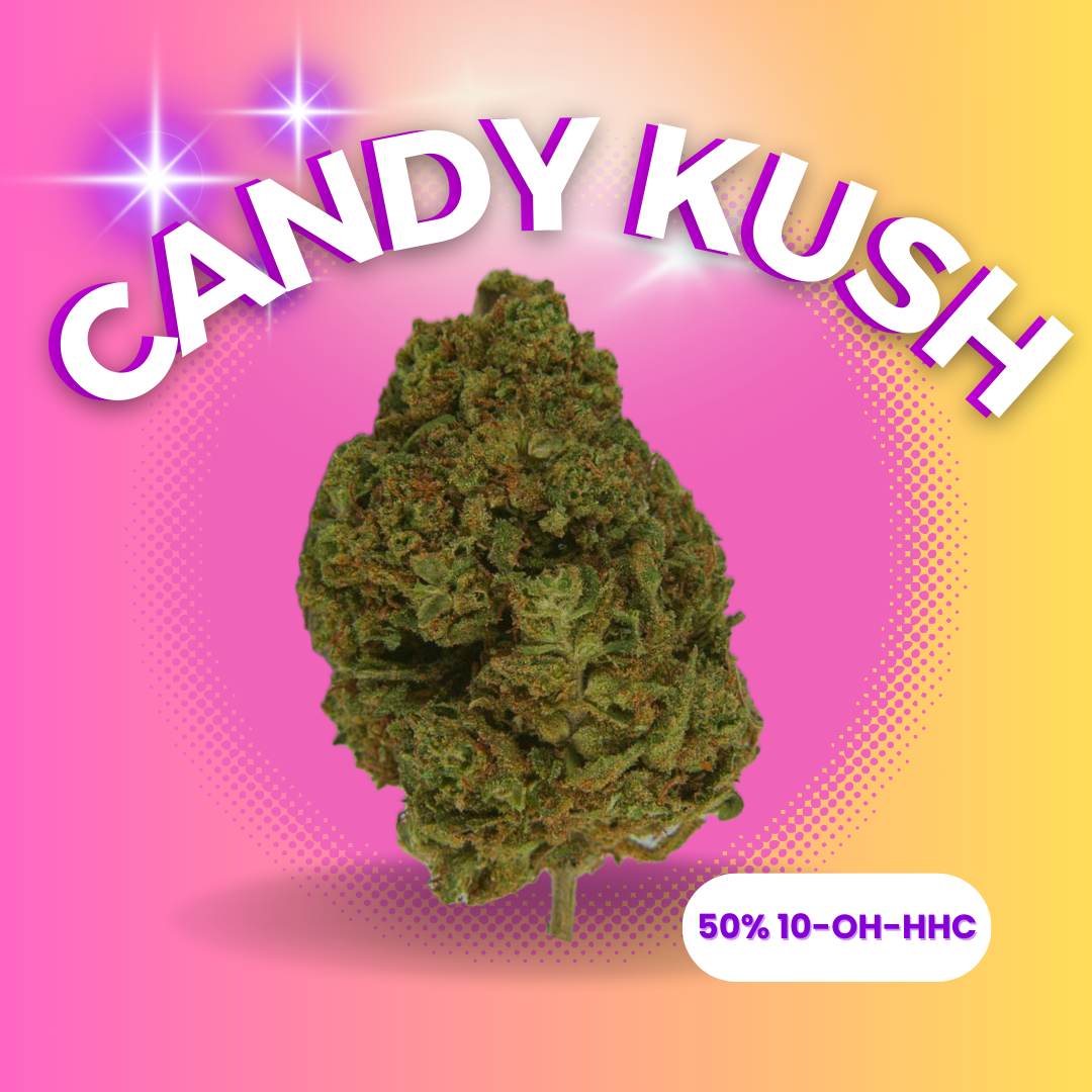 Candy Kush 10-OH-HHC + puissant que le THV-N10