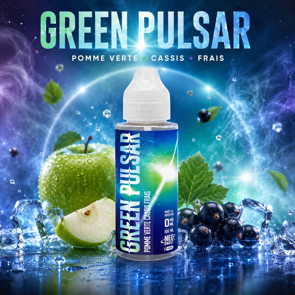 Green Pulsar eliquide Shoptacbd CBD Shop Paris