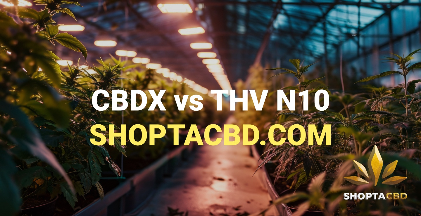 CBDX vs THV N10 : quelles différences entre ces deux cannabinoïdes légaux ?